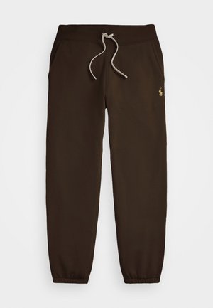 Polo Ralph Lauren THE RL FLEECE TRACKSUIT BOTTOMS - Tracksuit bottoms - nutmeg brown