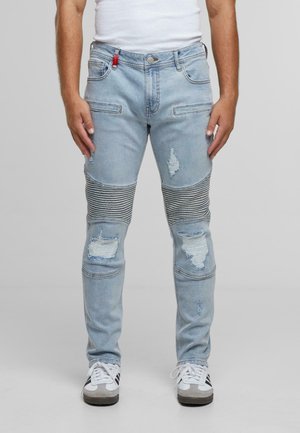 2Y Premium OSCAR RIPPED - Slim fit jeans - ice blue