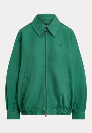 Polo Ralph Lauren, OVERSIZED COTTON WINDBREAKER - Καλοκαιρινό μπουφάν - bush green