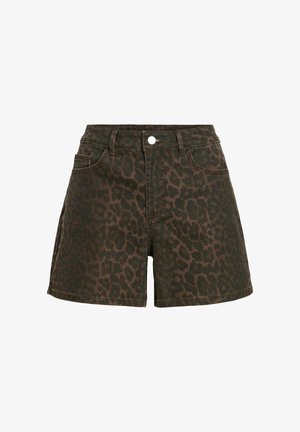 VILA, Short en jean - coffee bean