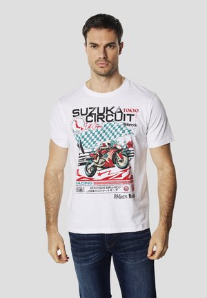 SHORT SLEEVES - Camiseta estampada - crudo   off-white