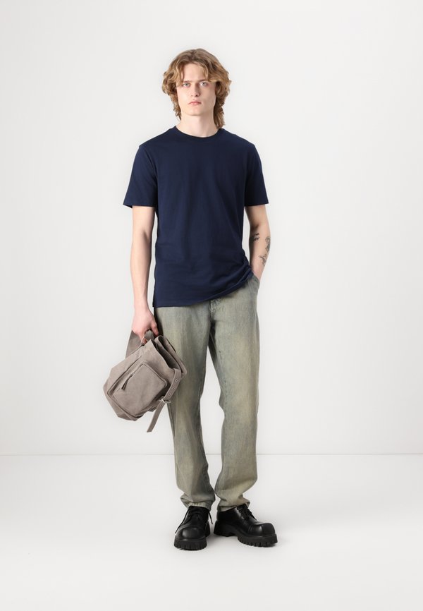 DOMINO - Relaxed fit jeans - sand vintage wash2