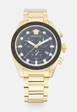 Versace GRECA DOME - Montre - gold-coloured/black