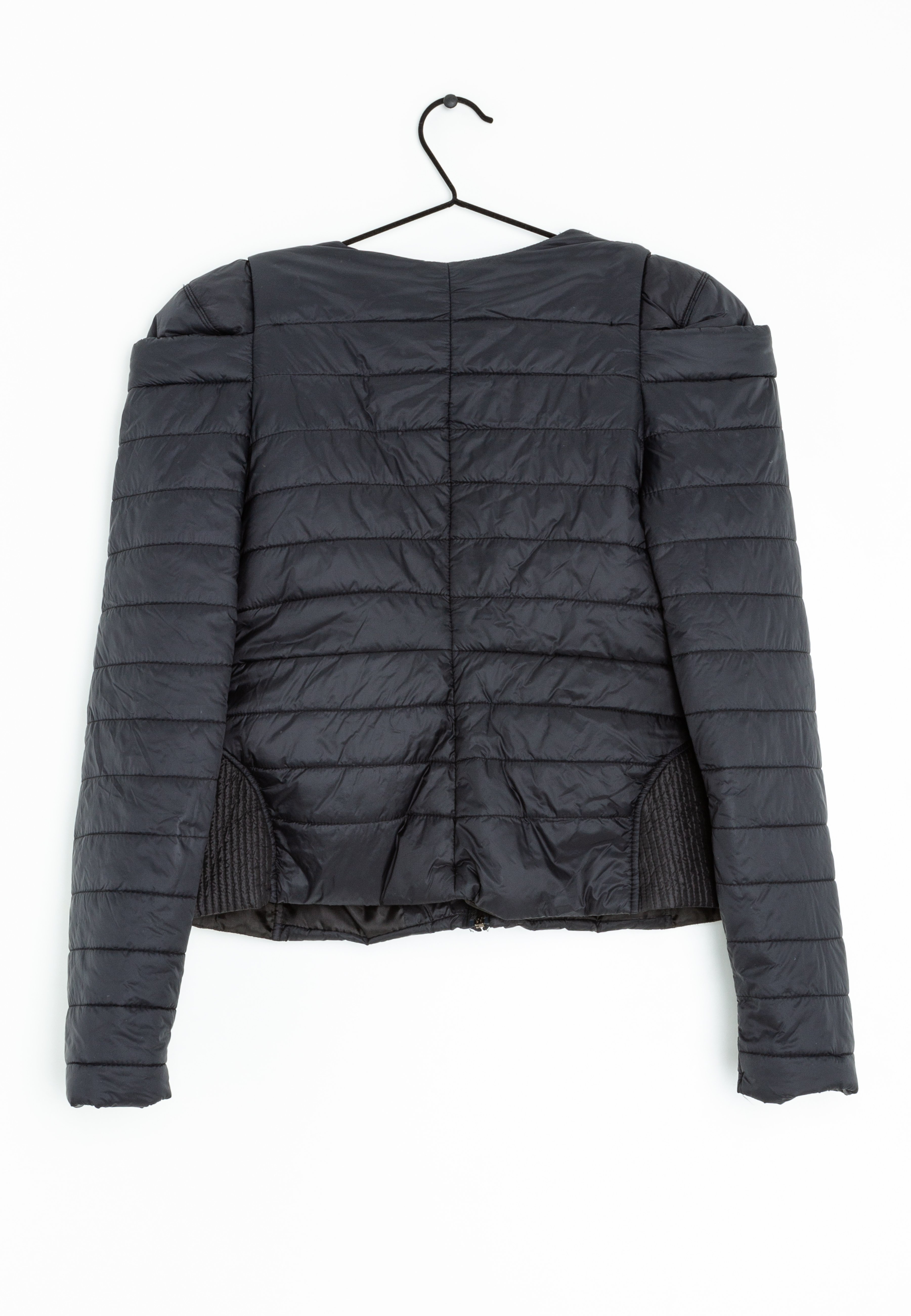 Miss Etam Gewatteerde jas - black/zwart - (Pre-owned) - Zalando.nl