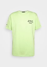 UNISEX SS VIDEO EXCHANGE - Printtipaita - light green