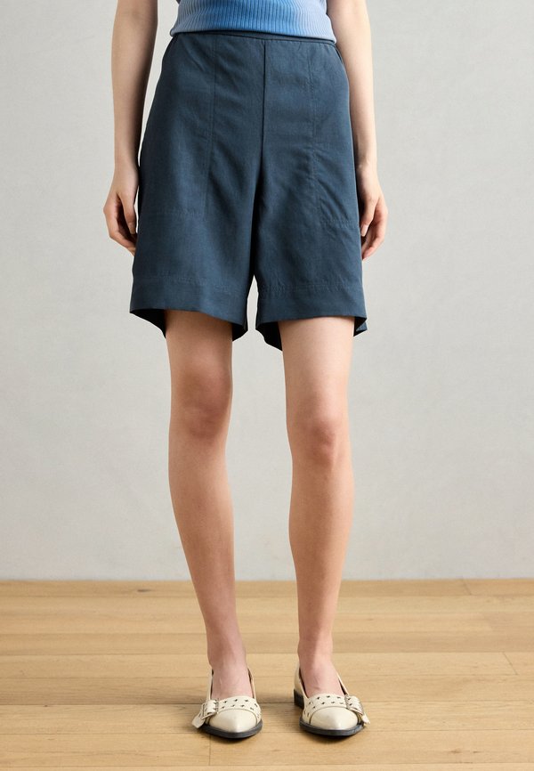 CASUAL STYLE ELASTIC WAISTBAND TOPSTITCHING - Shorts