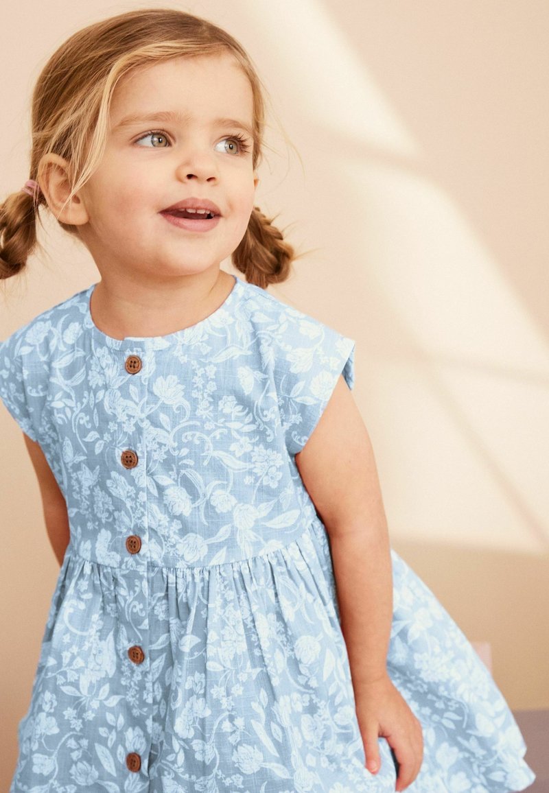 Next REGULAR FIT - Vardagsklänning - blue floral