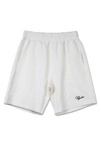 JOVREN STRUCTURED SHORTS - Pantalon de survêtement - unbleached black