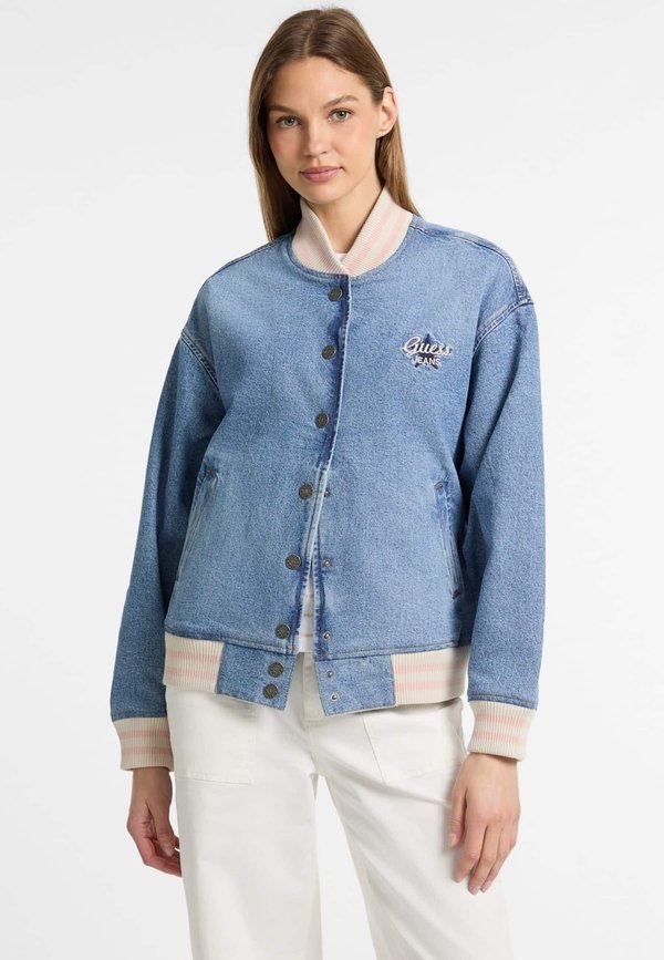 Jeansjacke - himmelblau