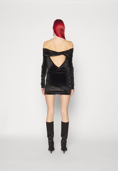 GmbH OFF SHOULDER MINI DRESS - Cocktail φόρεμα / Φόρεμα για πάρτι - black