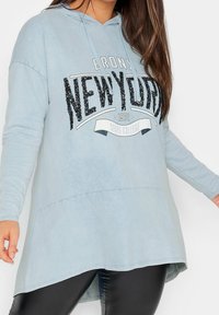 Yours Clothing Luvtröja - blue