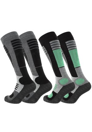 Cotton Prime PRIME SKI & SNOWBOARD MIT SPEZIALPOLSTERUNG 2 PACK - Sportsocken - grün