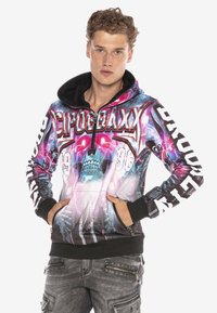 Cipo & Baxx Kapuzenpullover - cyber-blue