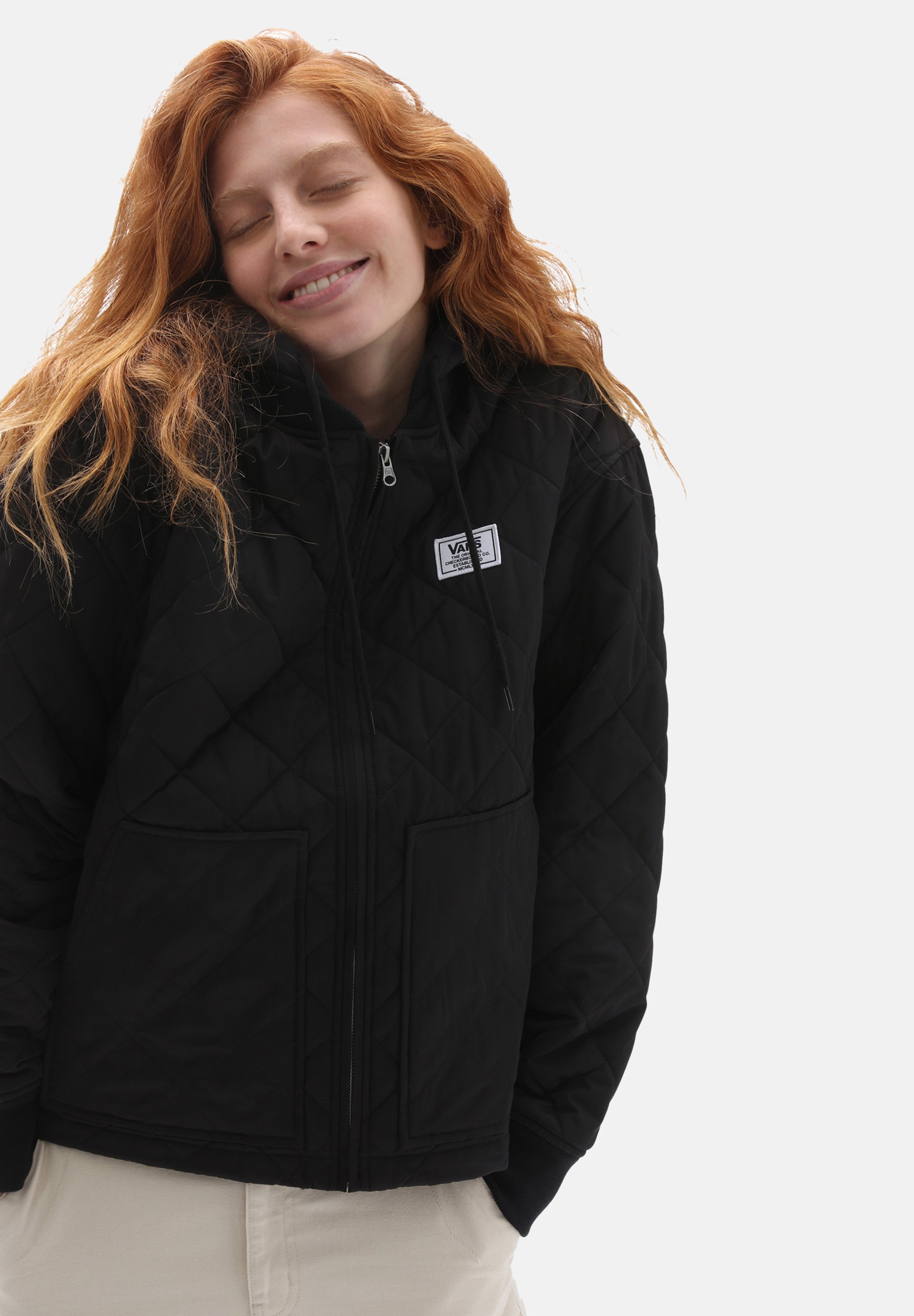 Vans WM BOOM BOOM 66 HOOD BOMBER - Giacca invernale - black/nero ... سعر مازدا في السعودية Vans WM BOOM BOOM 66 HOOD BOMBER - Giacca invernale - black/nero ... سعر مازدا في السعودية