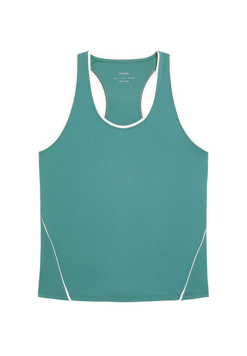 OYSHO Top turquoise OYSHO Top turquoise