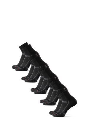 LONG DISTANCE  5 PACK - Sportsokken - black grey