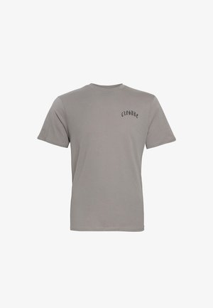 CLOSURE London MONOCHROME TEDDY TEE - Print T-shirt - grey
