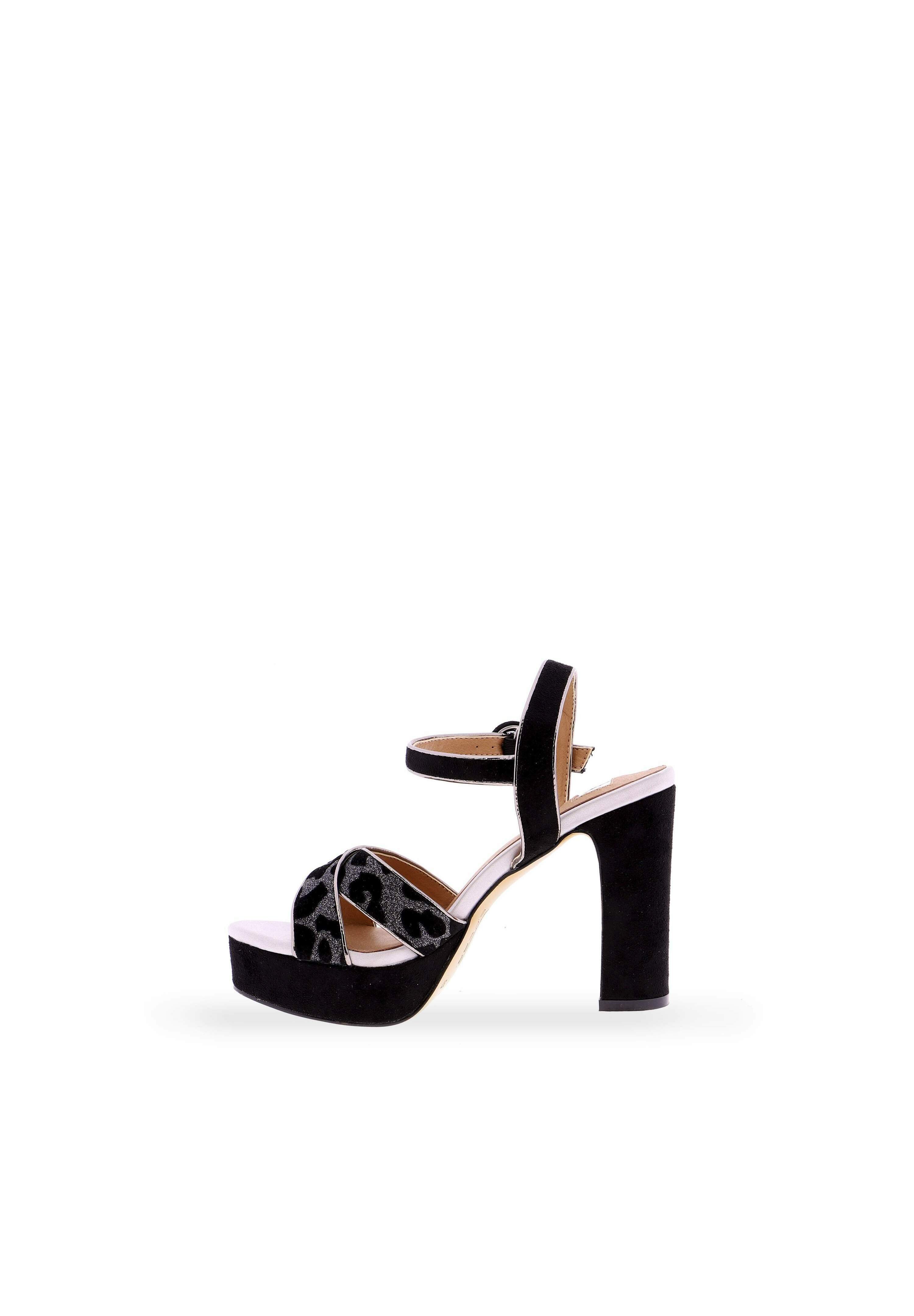 Eferri Sandalias con plataforma - animal print/negro - Zalando.es