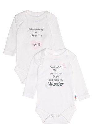 2PACK LONG SLEEVED - Body - weiß