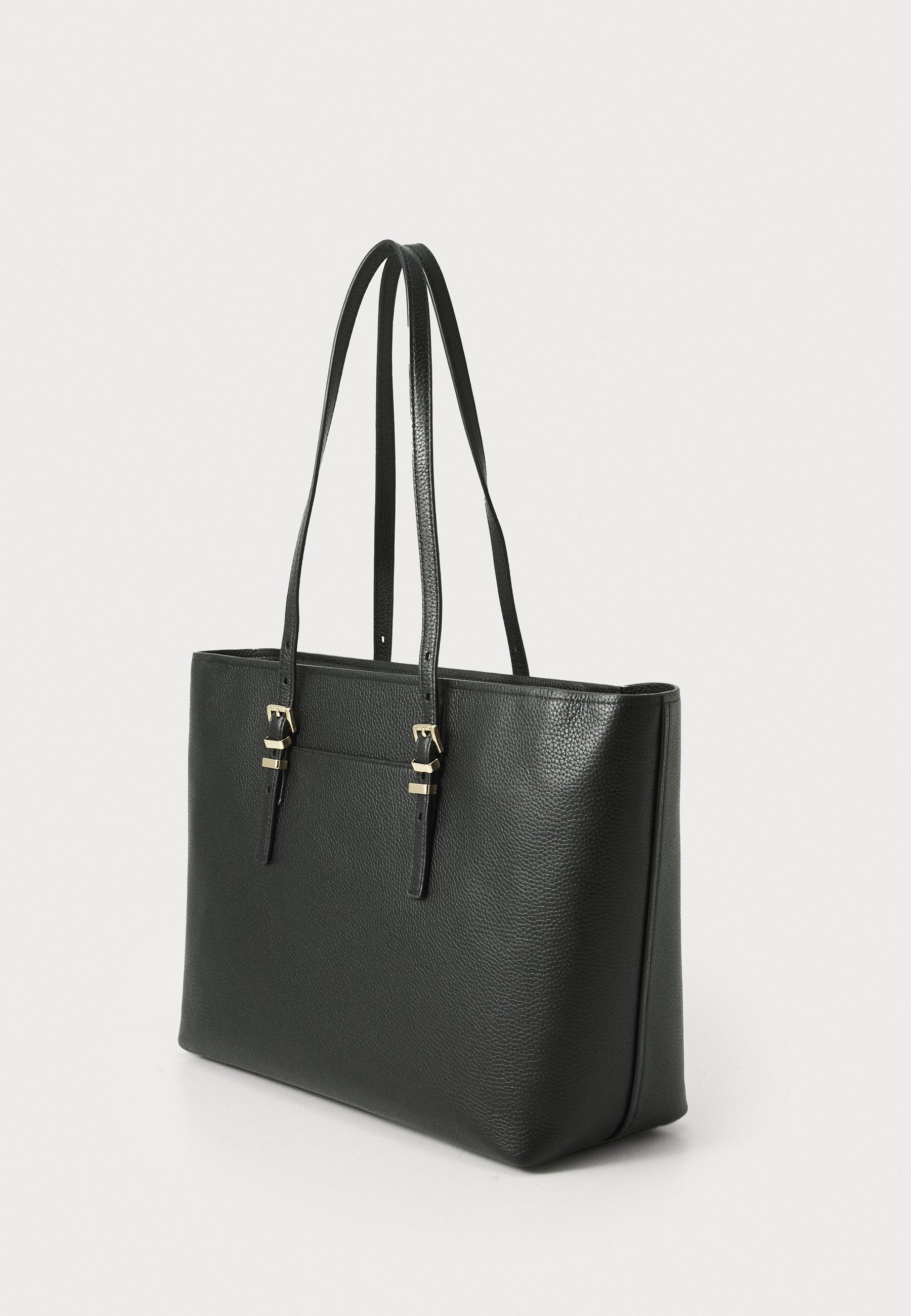 MICHAEL Michael Kors QUINN TOTE - Handbag - black - Zalando.co.uk