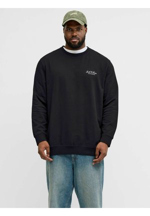 PLUS SIZE - Sportinis megztinis - black