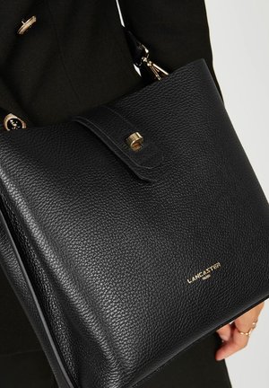 LANCASTER PETIT FOULONNE DOUBLE - Umhängetasche - noir in nude