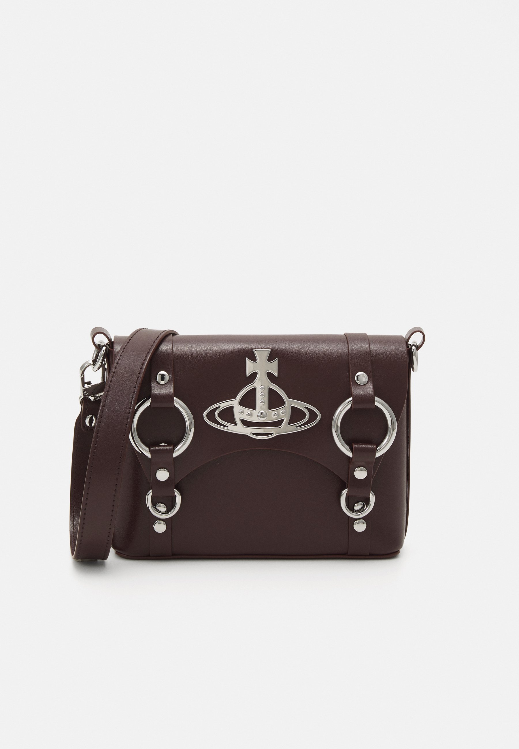 Vivienne Westwood KIM CROSSBODY - Across body bag - brown/dark 