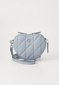 COACH QUILTED HEART  - Borsa a tracolla - grey blue