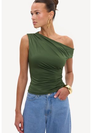 LOAVIES, NEEDING YOU CLOSE - Blouse - khaki solid