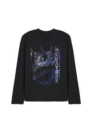 TRANSFORMERS GENERATIONS VILLAINOUS MEGATRON COMIC COVER - Long sleeved top - black