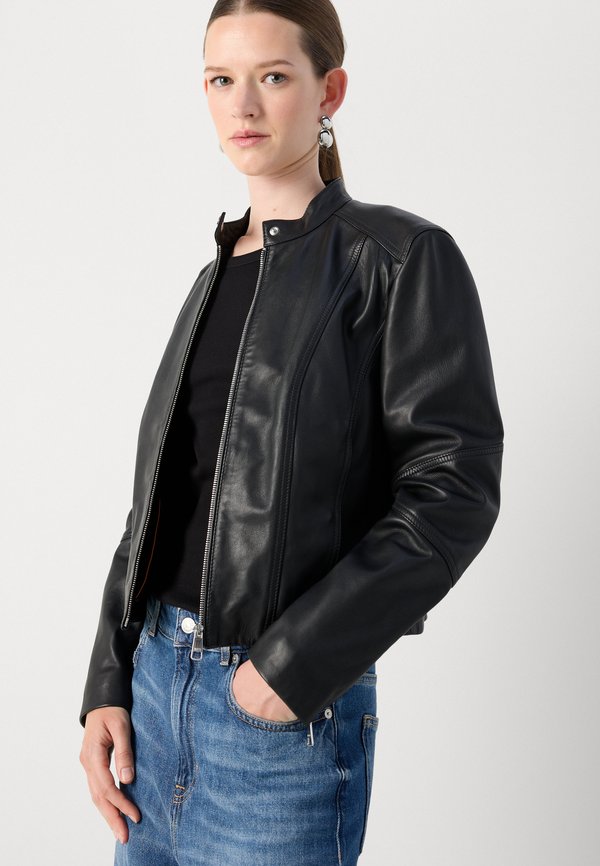 SALESTE - Leather jacket4