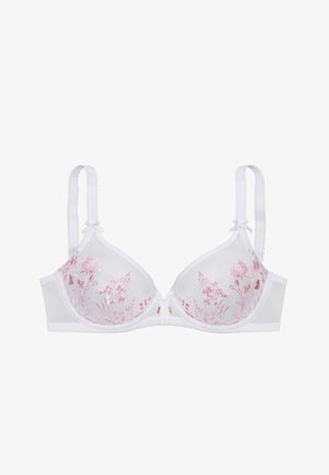 LASCANA, Bügel BH - white/rose