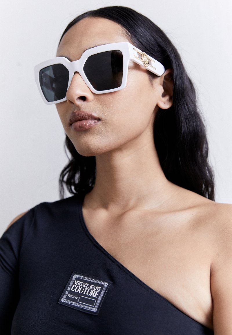 Versace Sunglasses - white - Zalando.co.uk