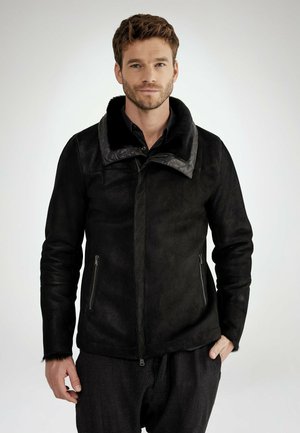 LUCA - Giacca di pelle - black