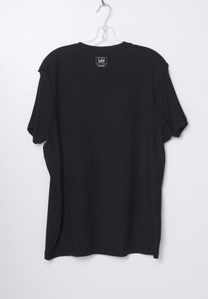 Lee, TWIN CREW 2 PACK - T-shirt basic - black/white