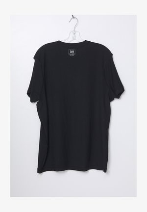 Lee, TWIN CREW 2 PACK - T-shirt basic - black/white