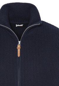 Schott Cardigan - bleu marine
