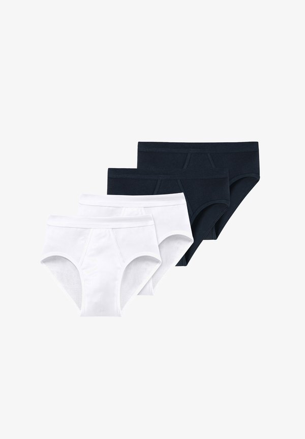 4ER PACK - Briefs - weiß blau3