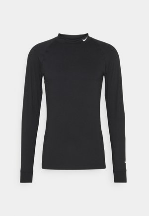 VAPOR - T-shirt à manches longues - black/white
