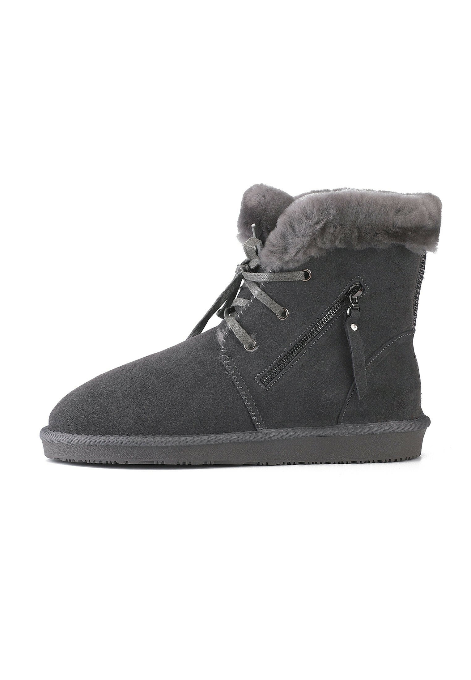 Gooce Botines con cordones - grey/gris - Zalando.es