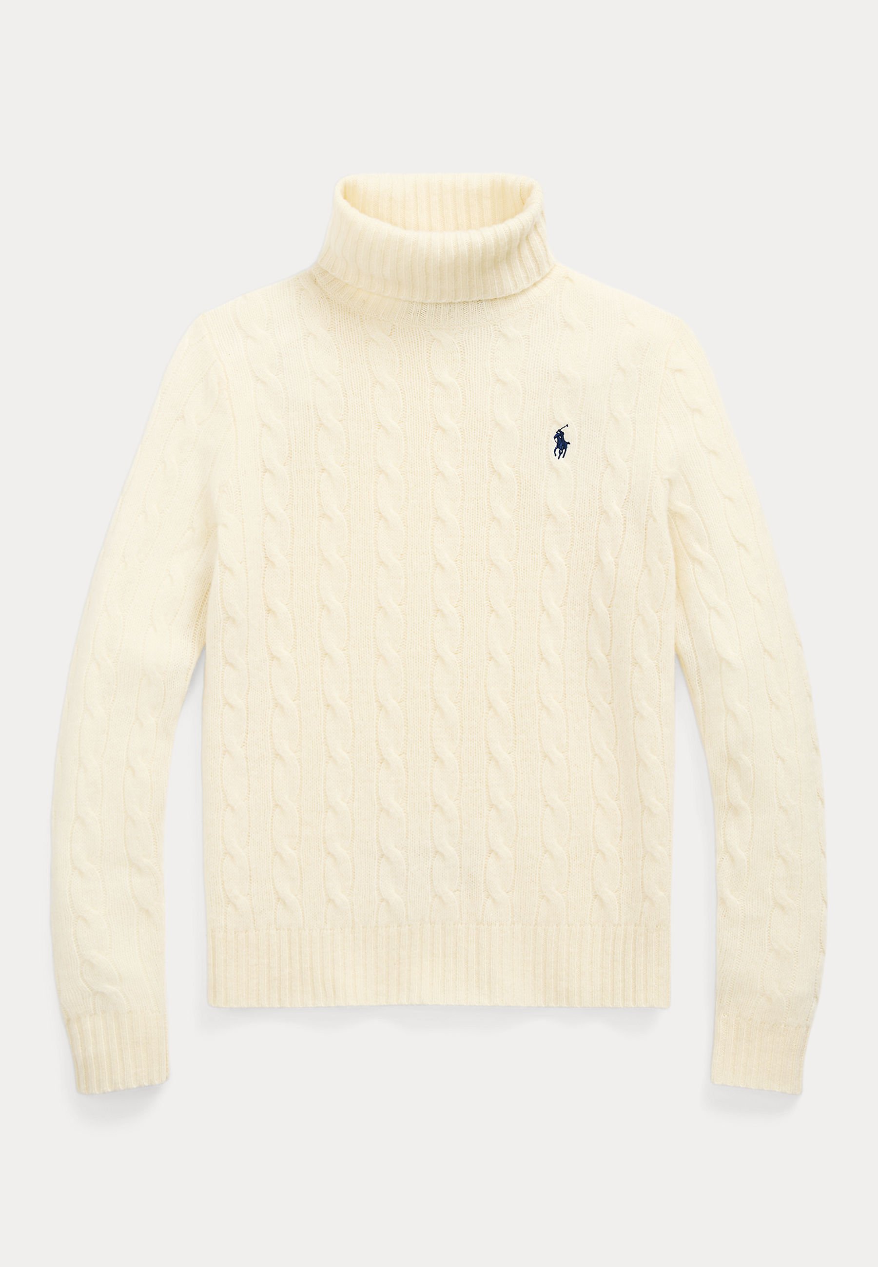 Polo Ralph Lauren WOOL CASHMERE CABLE ROLL NECK JUMPER - Jumper