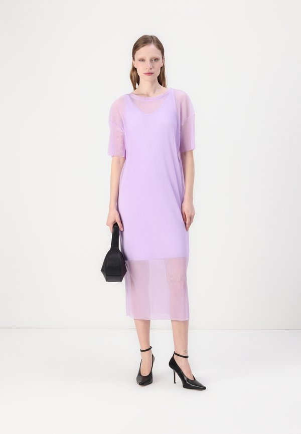 Shirt dress - lilac3