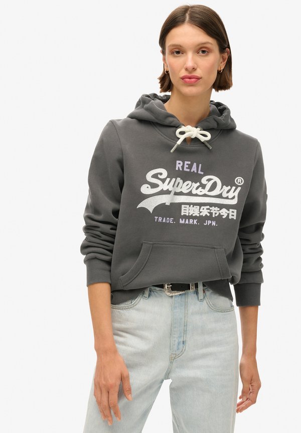 EMBELLISHED VINTAGE LOGO GRAPHIC - Kapuzenpullover