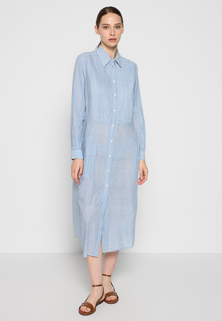 ASPESI Blousejurk lichtblauw