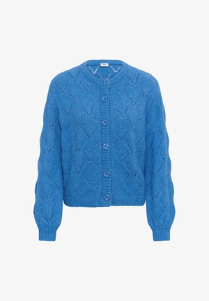 Saint Tropez, TABBATHASZ CARDIGAN - Strickjacke - lichen blue melange