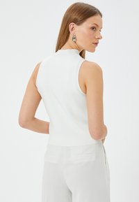 Koton HIGH NECK  - Linne - white