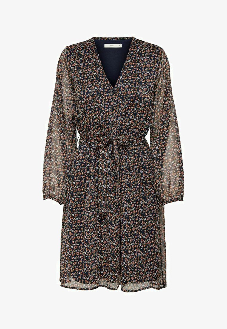 ONLY ONLCERA 3/4 SHORT WVN - Φόρεμα πουκάμισο - night sky