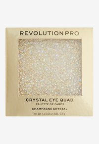 Revolution PRO ULTIMATE CRYSTAL EYE QUAD - Eye Palette - gold crystal