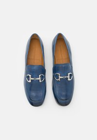 Melvin & Hamilton CLIVE 1 - Pantofi slip-on eleganți - marine/tan/navy