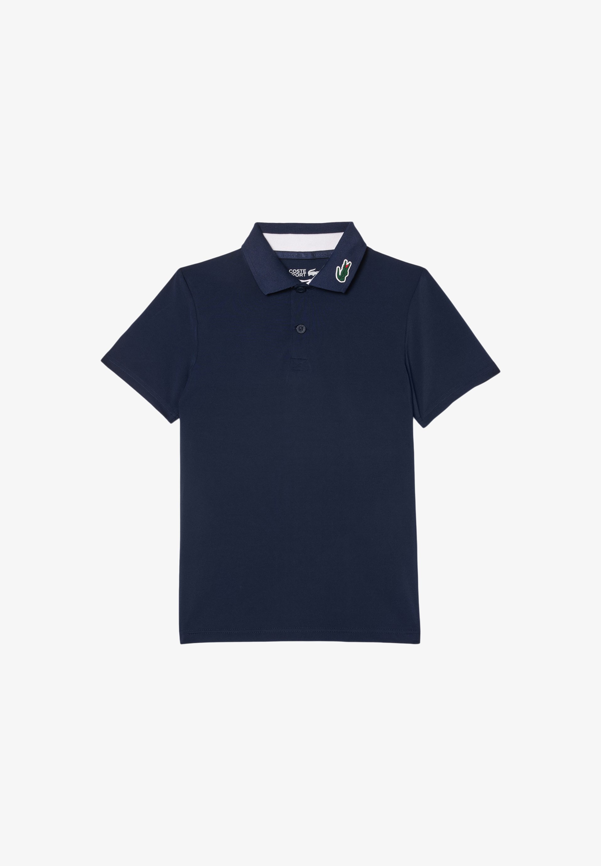 Lacoste Polo bleu marine blanc/bleu ZALANDO